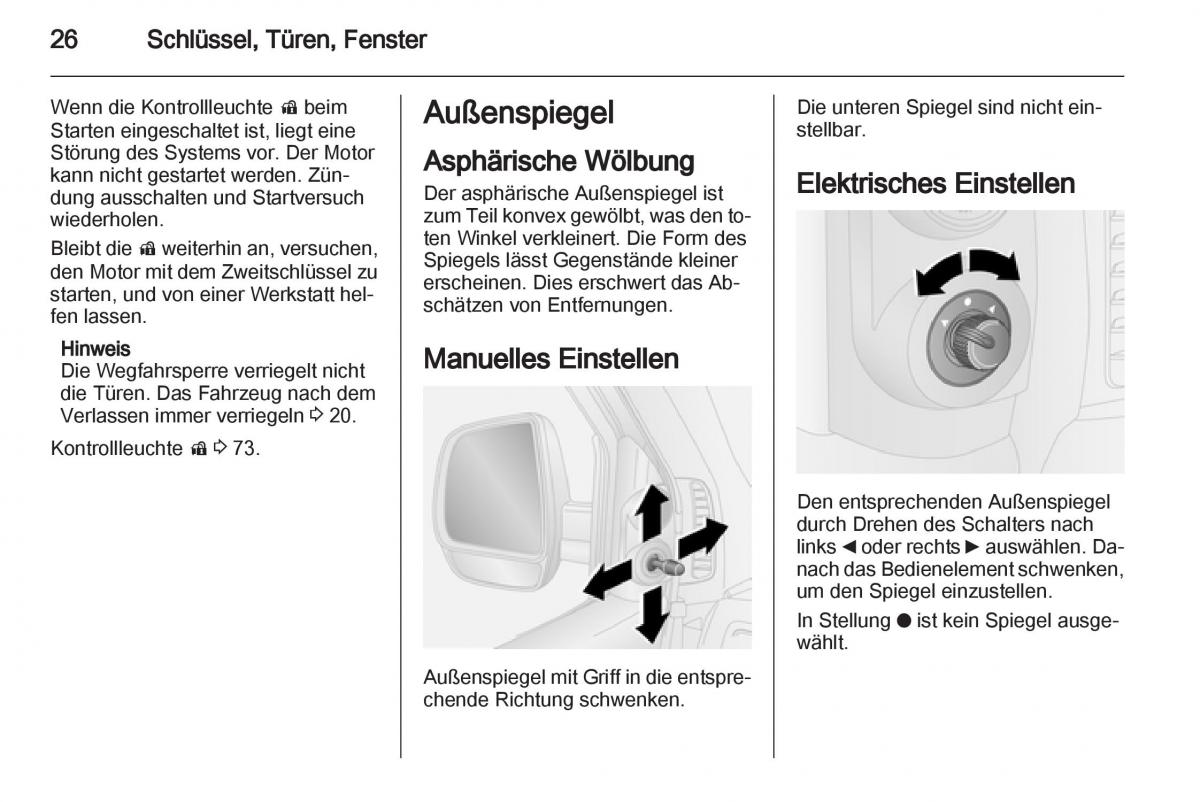 Opel Combo D Handbuch / page 28