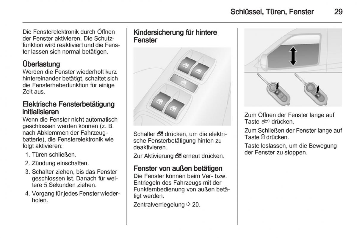 Opel Combo D Handbuch / page 31