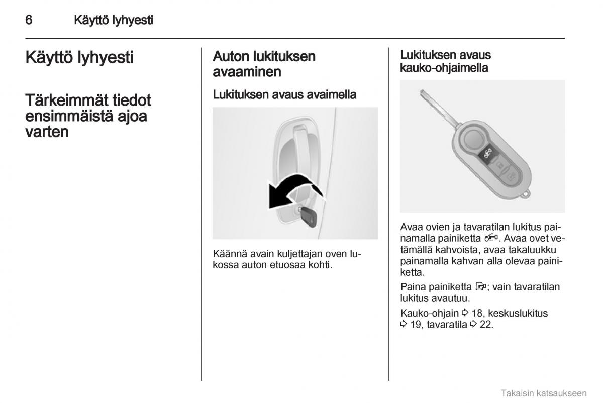 Opel Combo D omistajan kasikirja / page 7