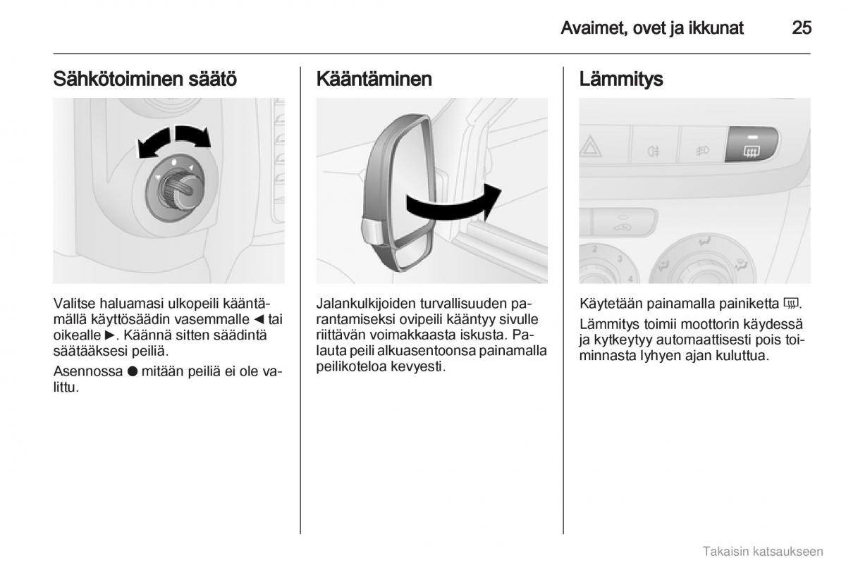 Opel Combo D omistajan kasikirja / page 26