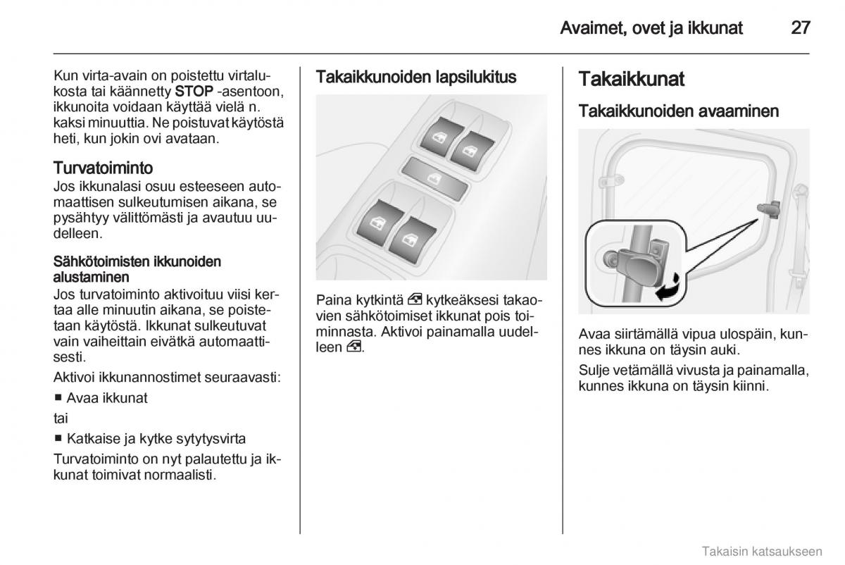 Opel Combo D omistajan kasikirja / page 28