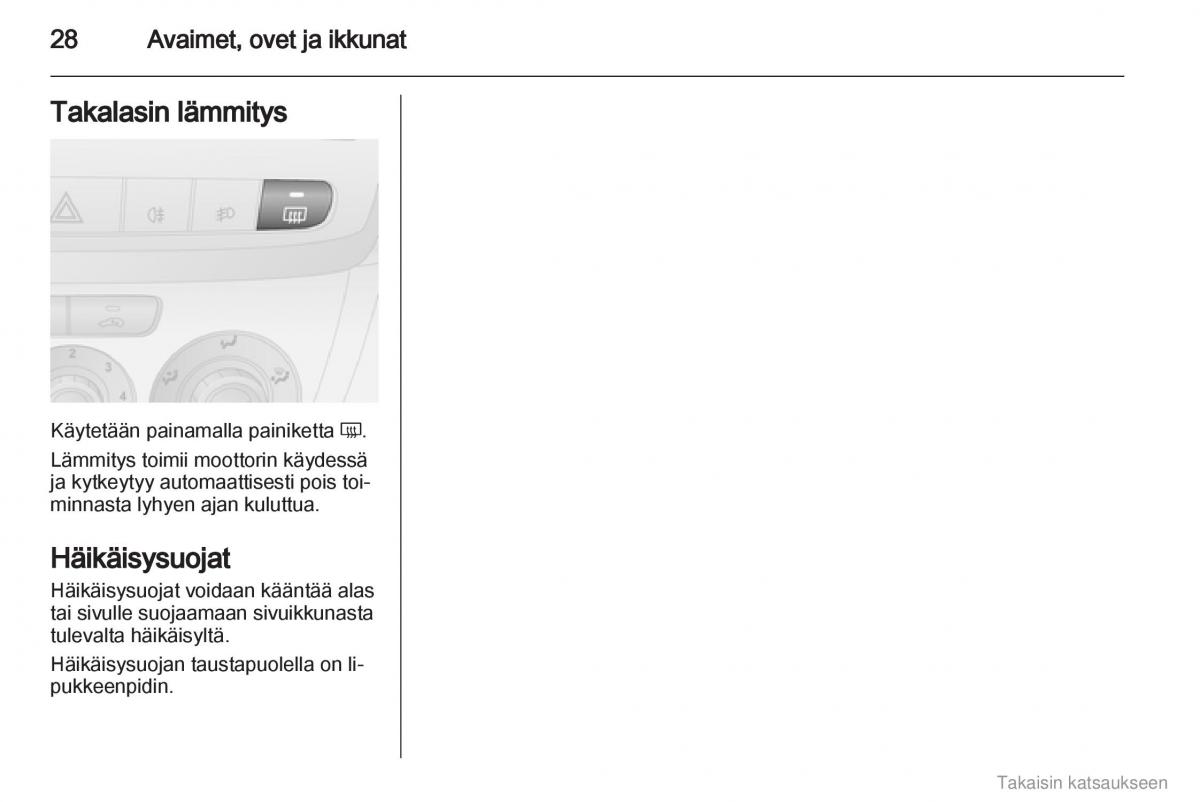 Opel Combo D omistajan kasikirja / page 29