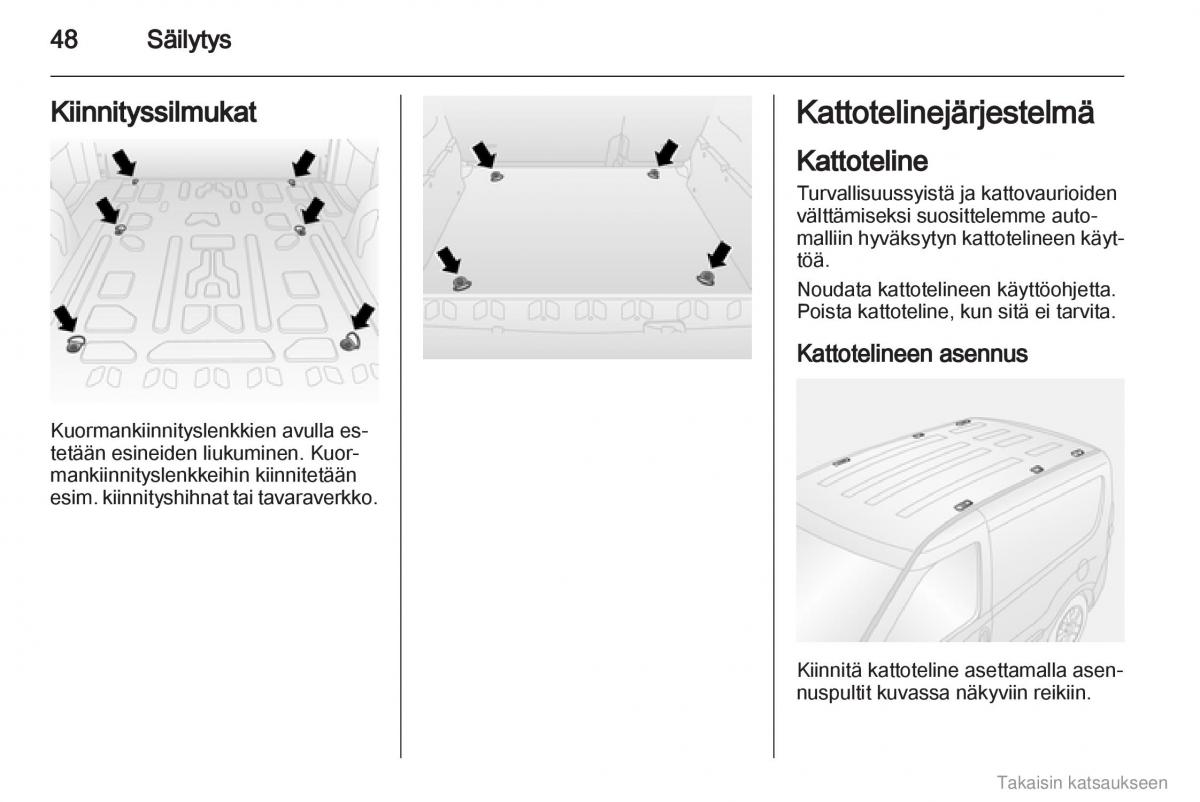 Opel Combo D omistajan kasikirja / page 49