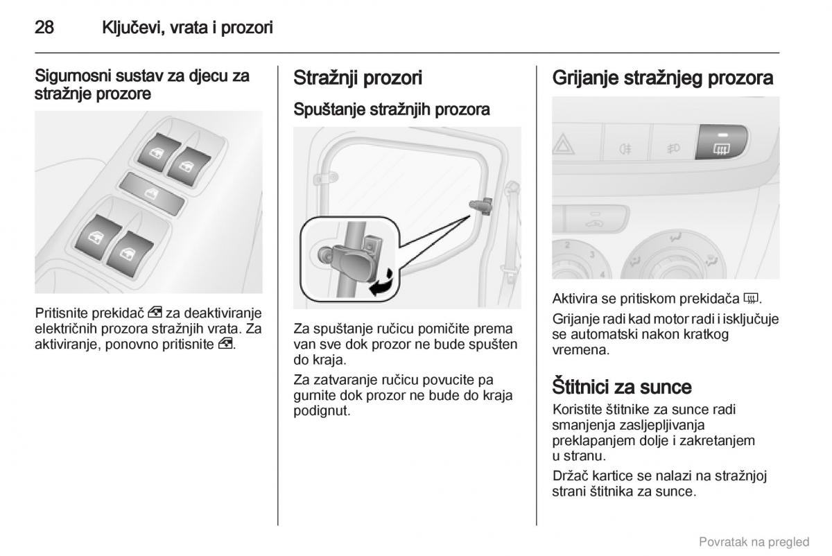 Opel Combo D vlasnicko uputstvo / page 29