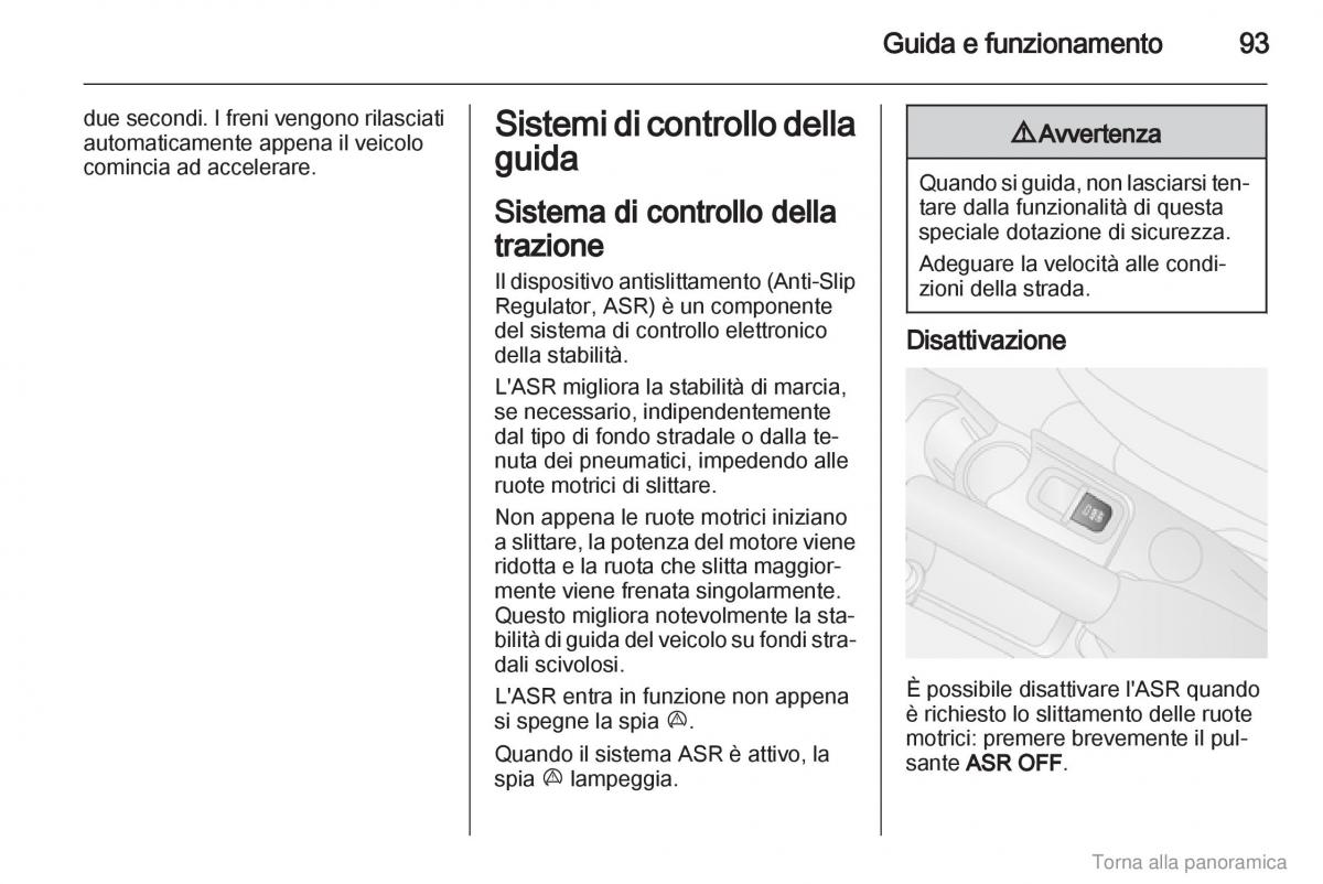 Opel Combo D manuale del proprietario / page 94