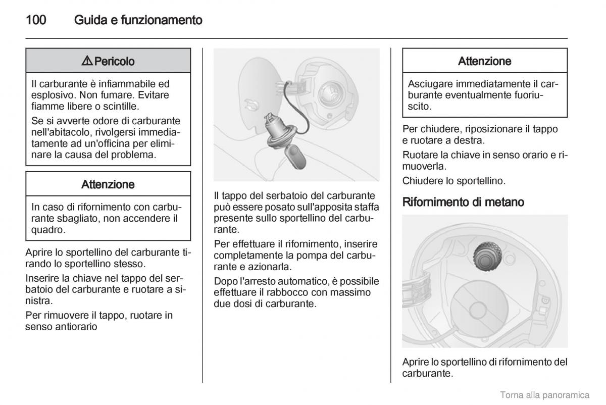 Opel Combo D manuale del proprietario / page 101