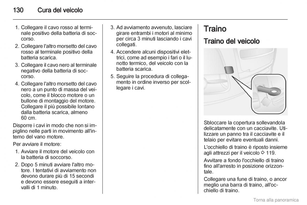 Opel Combo D manuale del proprietario / page 131