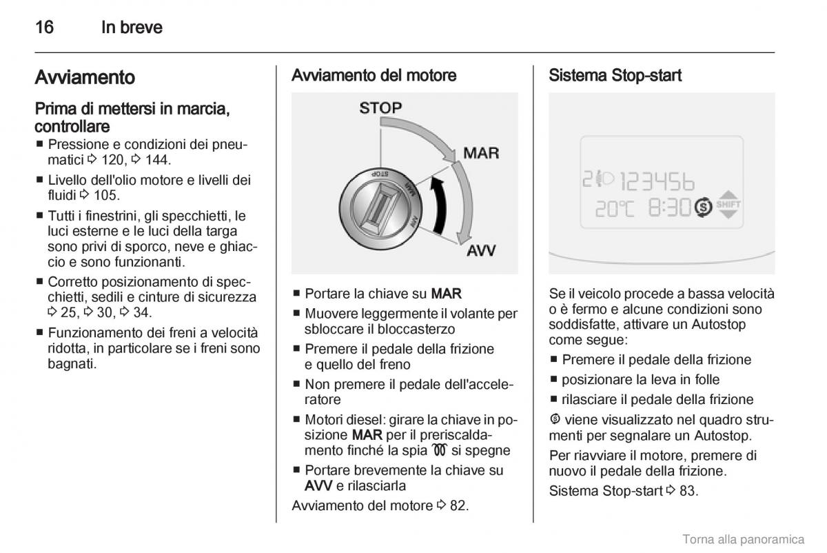 Opel Combo D manuale del proprietario / page 17