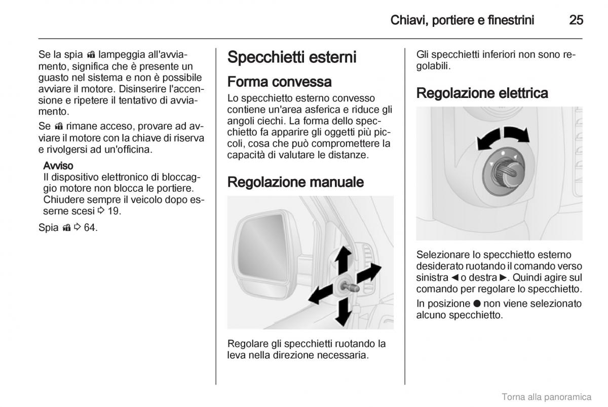 Opel Combo D manuale del proprietario / page 26