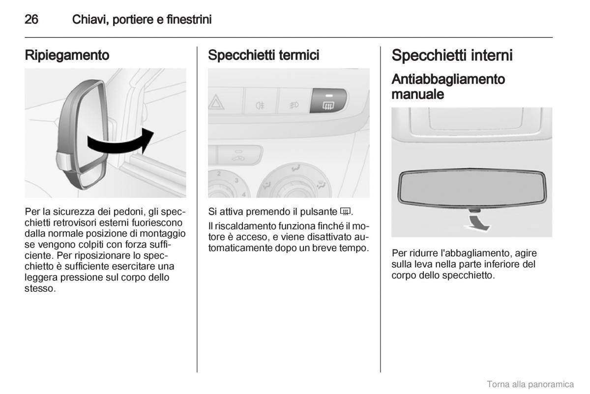 Opel Combo D manuale del proprietario / page 27