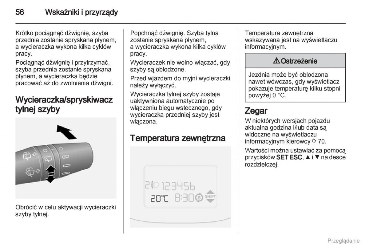 Opel Combo D instrukcja obslugi / page 57