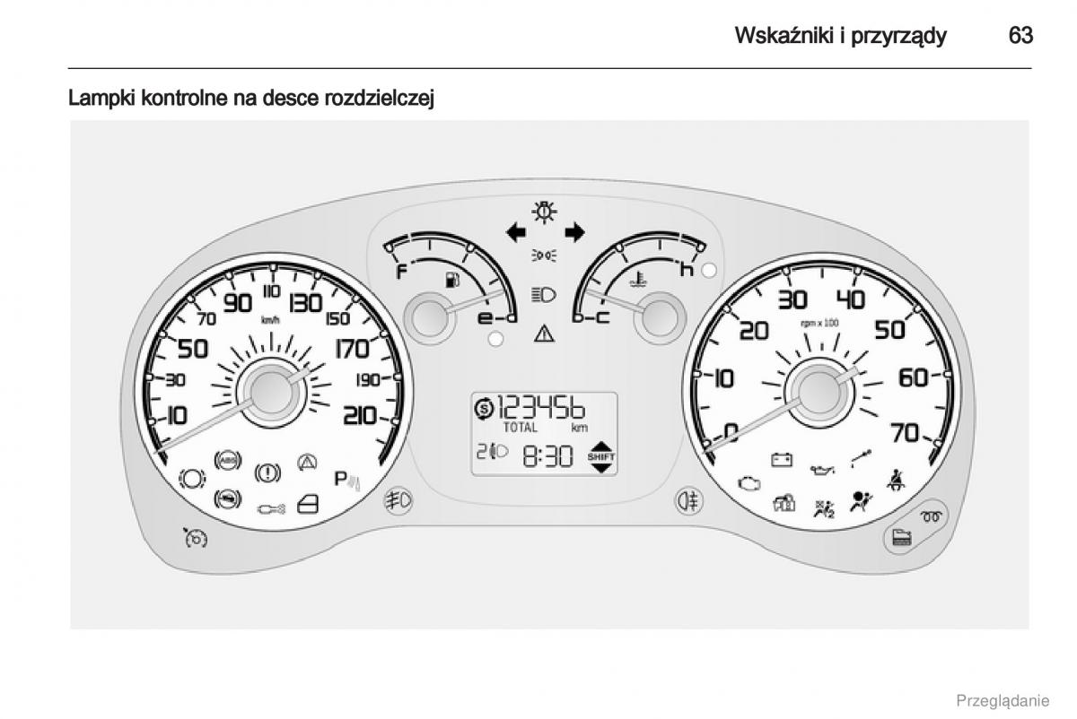 Opel Combo D instrukcja obslugi / page 64