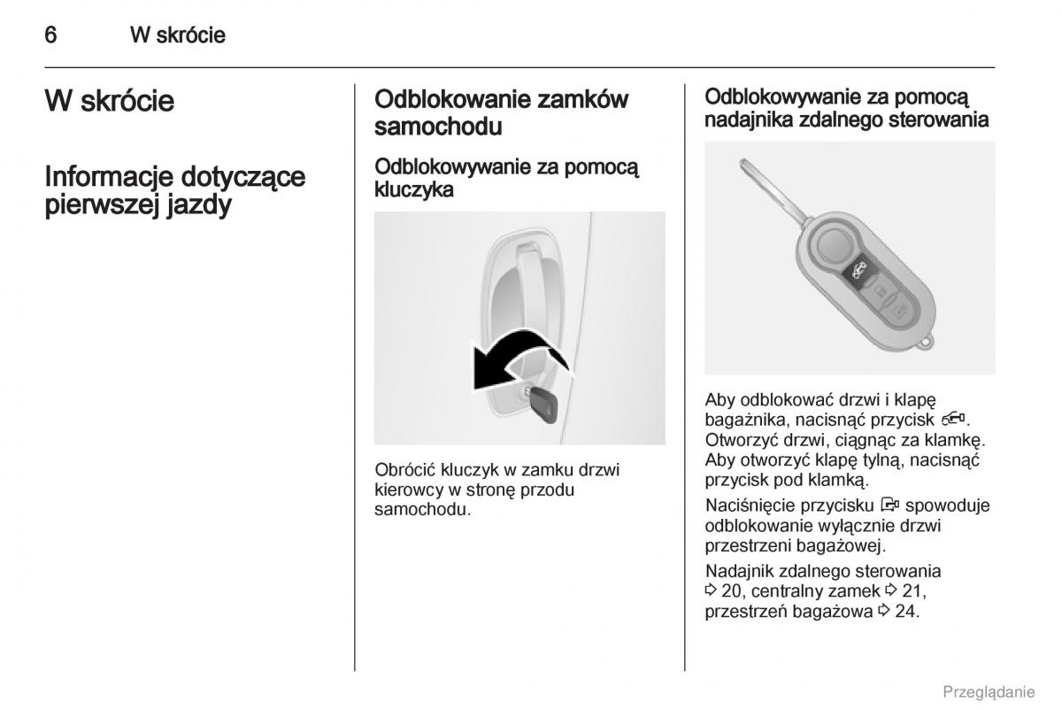 Opel Combo D instrukcja obslugi / page 7