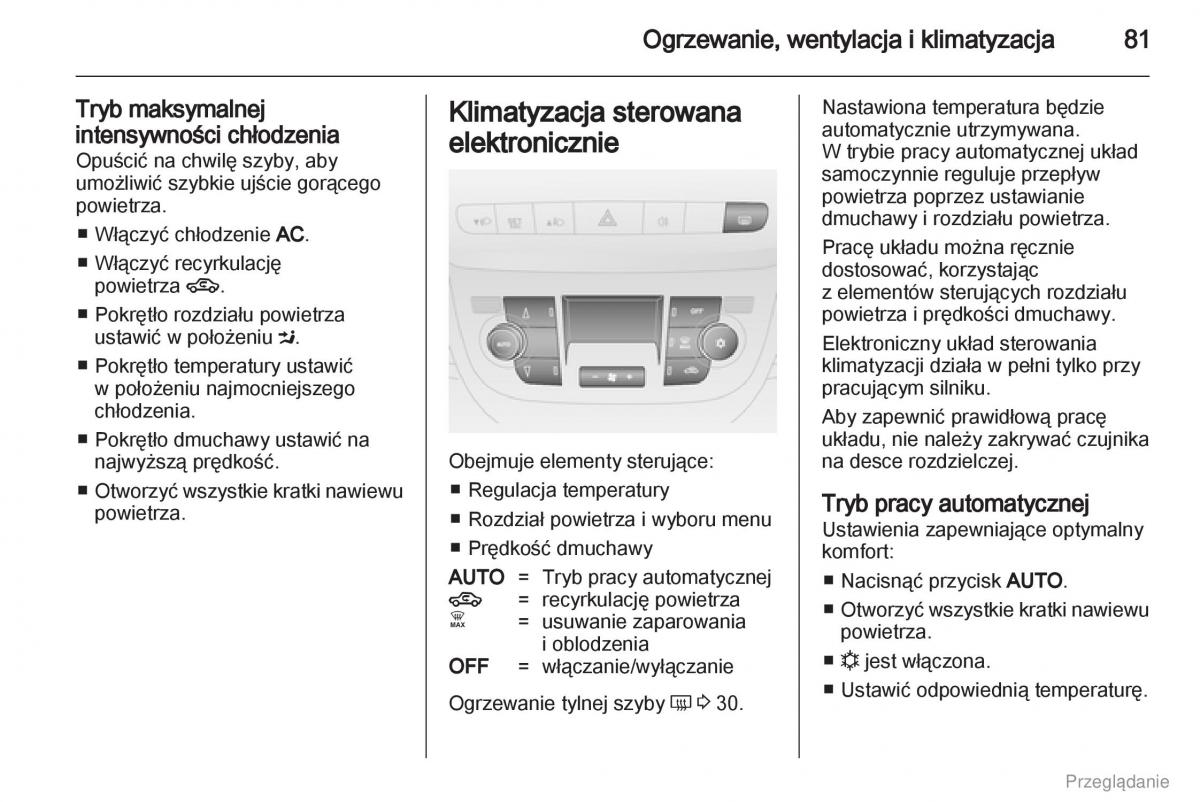 Opel Combo D instrukcja obslugi / page 82