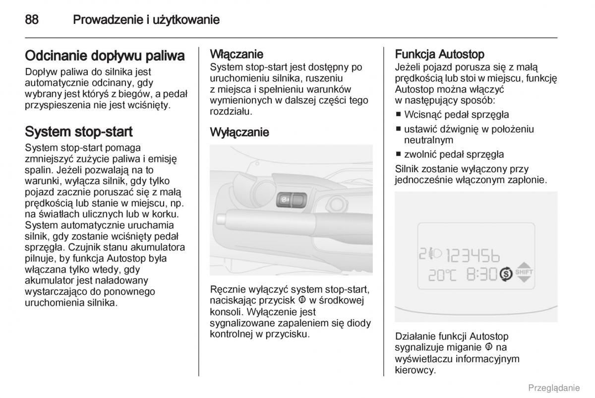 Opel Combo D instrukcja obslugi / page 89