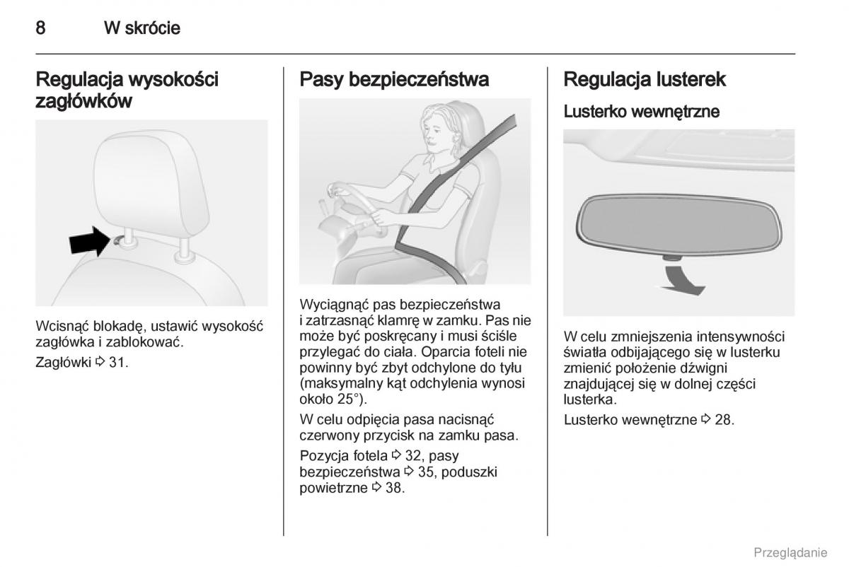 Opel Combo D instrukcja obslugi / page 9