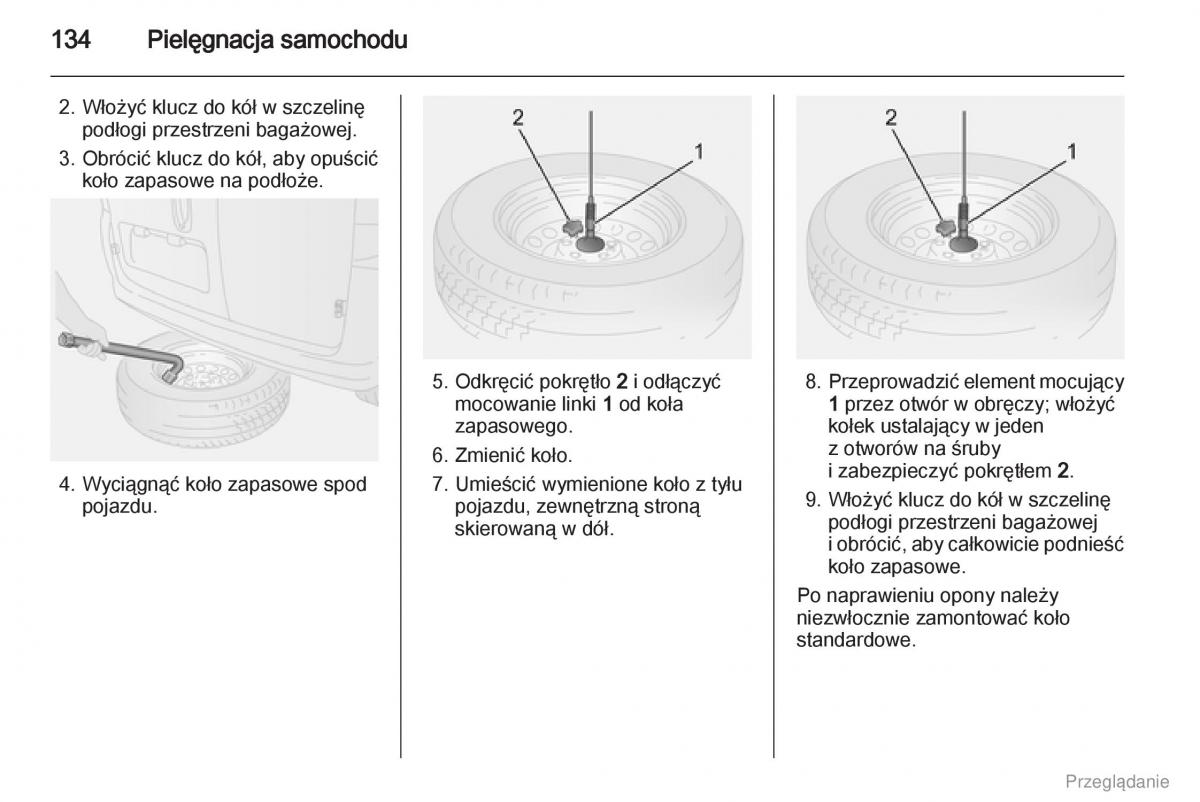 Opel Combo D instrukcja obslugi / page 135