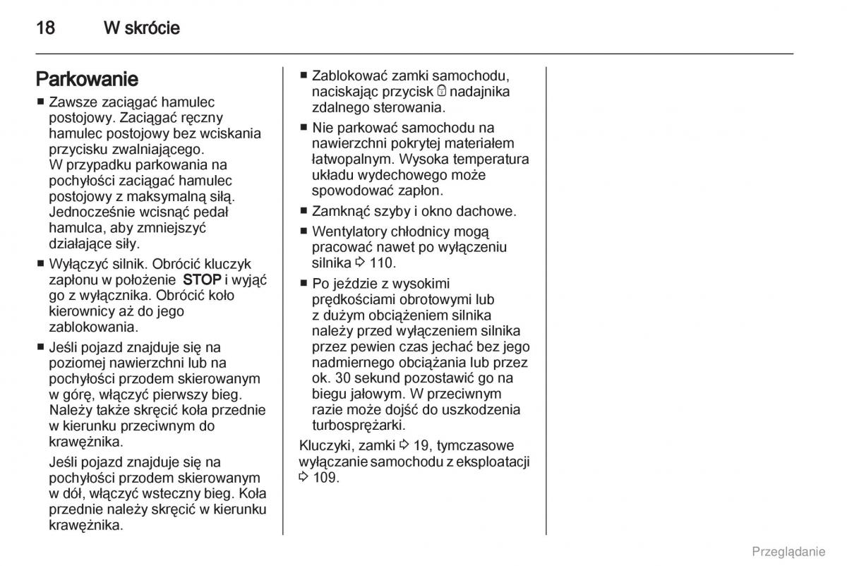 Opel Combo D instrukcja obslugi / page 19