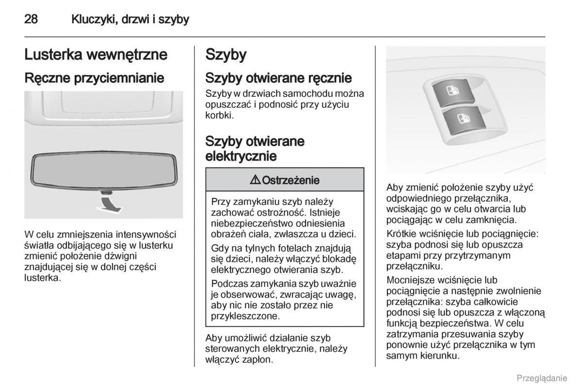 Opel Combo D instrukcja obslugi / page 29