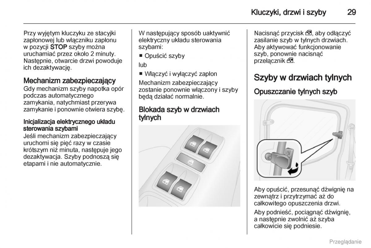 Opel Combo D instrukcja obslugi / page 30