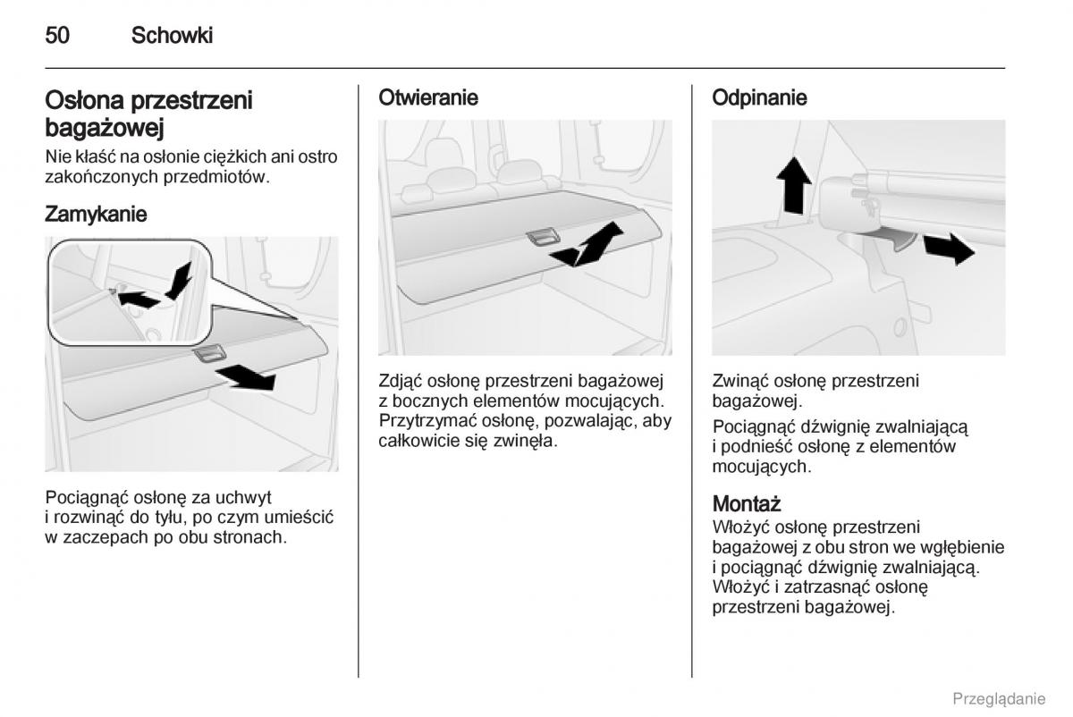 Opel Combo D instrukcja obslugi / page 51