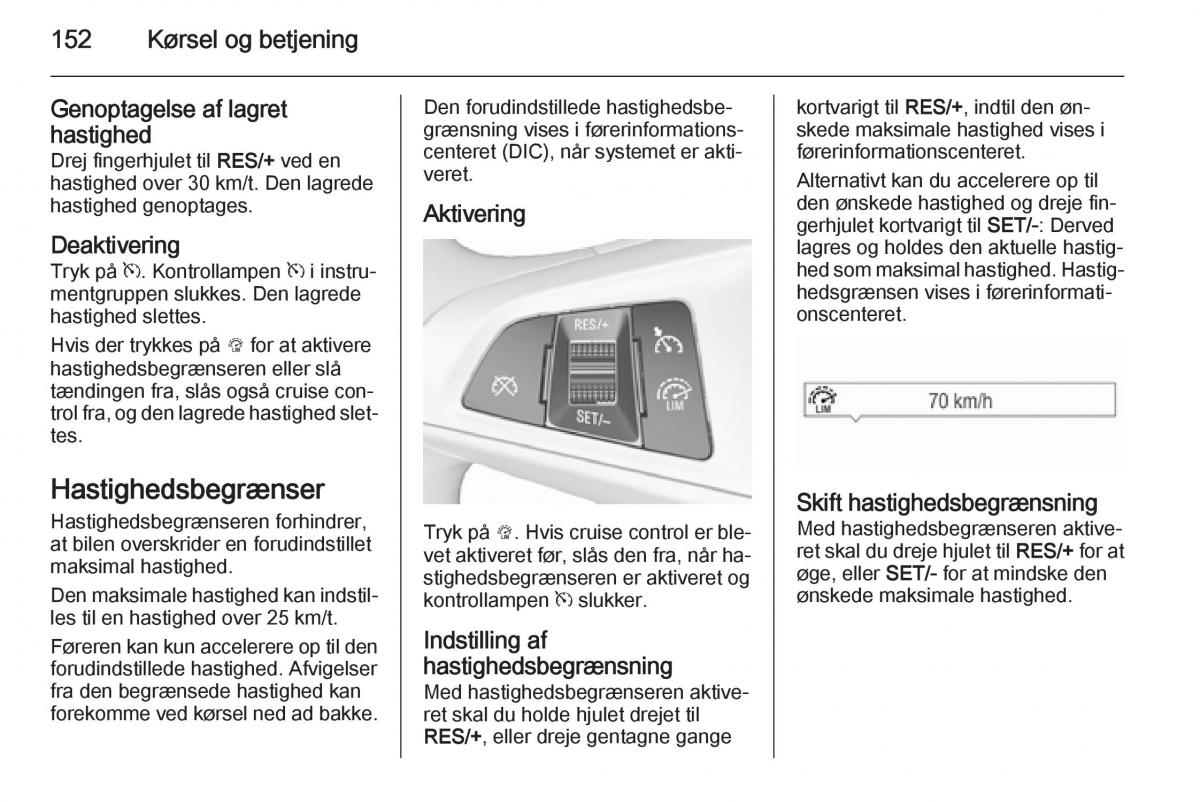 Opel Corsa D Bilens instruktionsbog / page 154