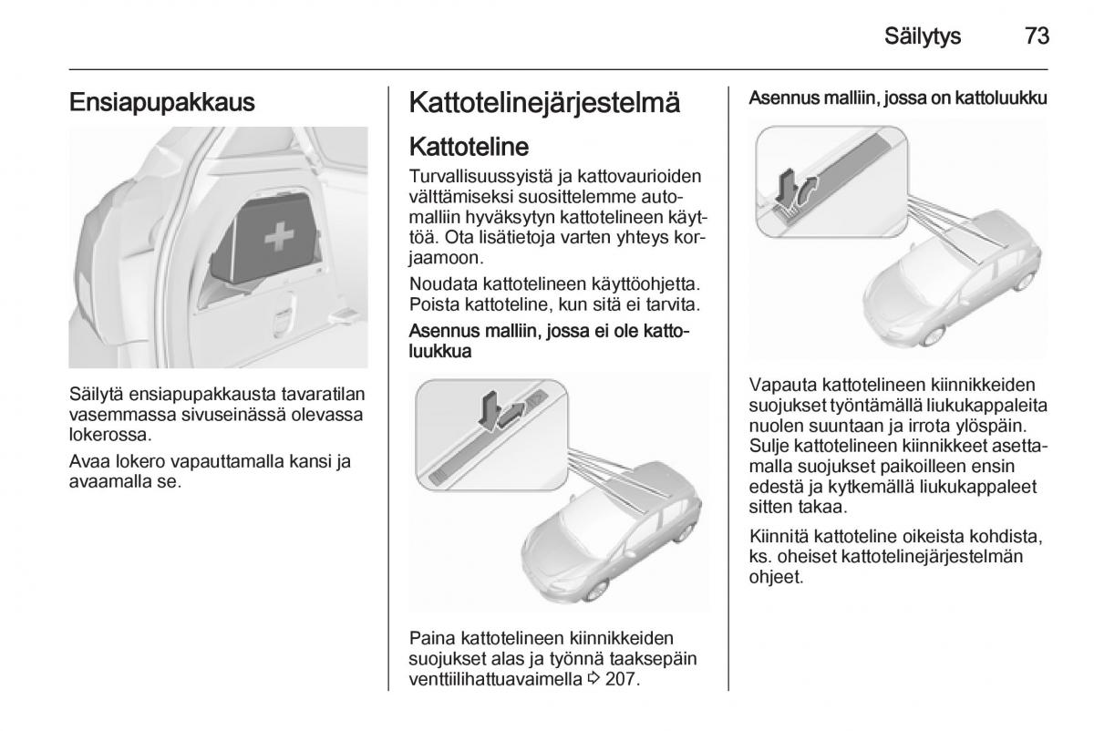 Opel Corsa D omistajan kasikirja / page 75