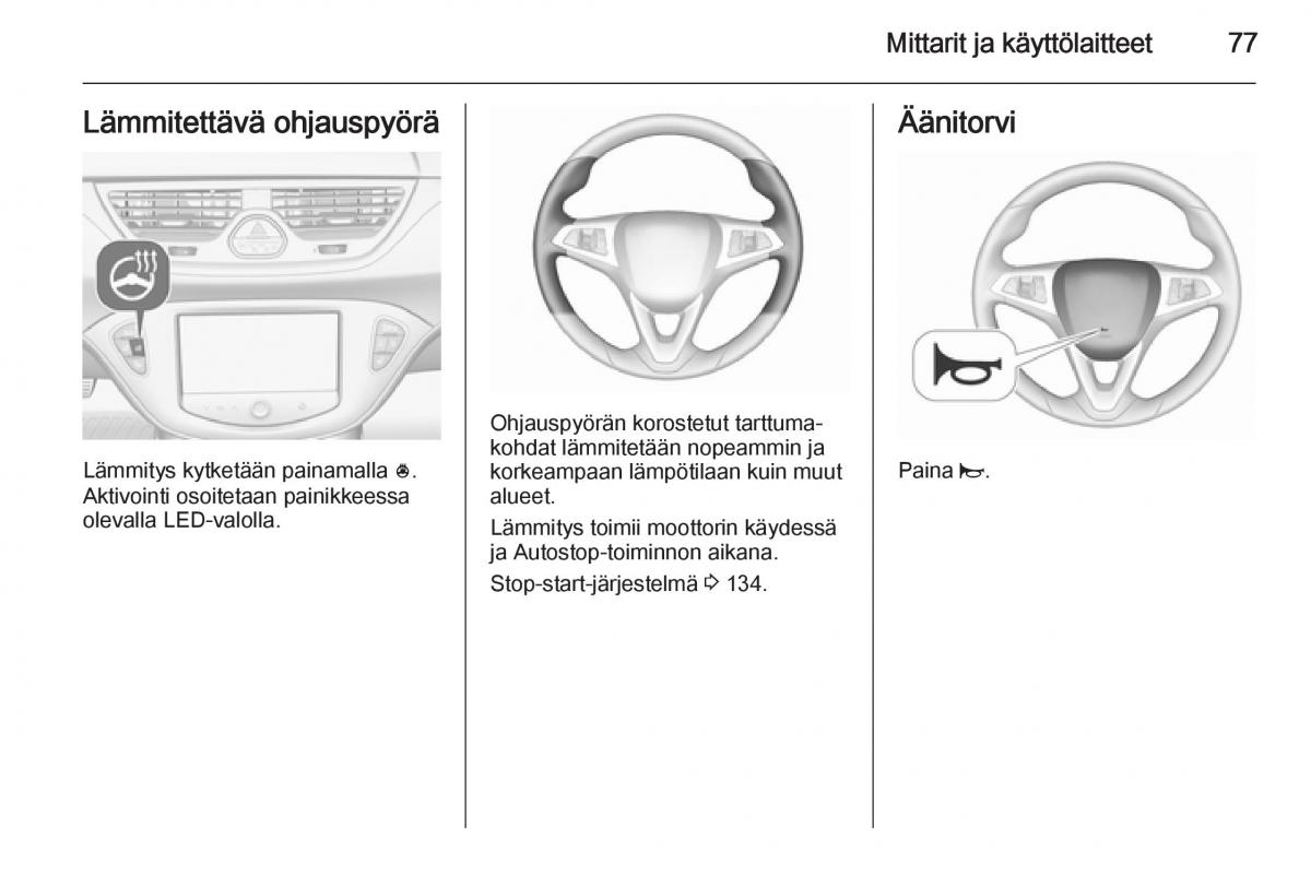 Opel Corsa D omistajan kasikirja / page 79