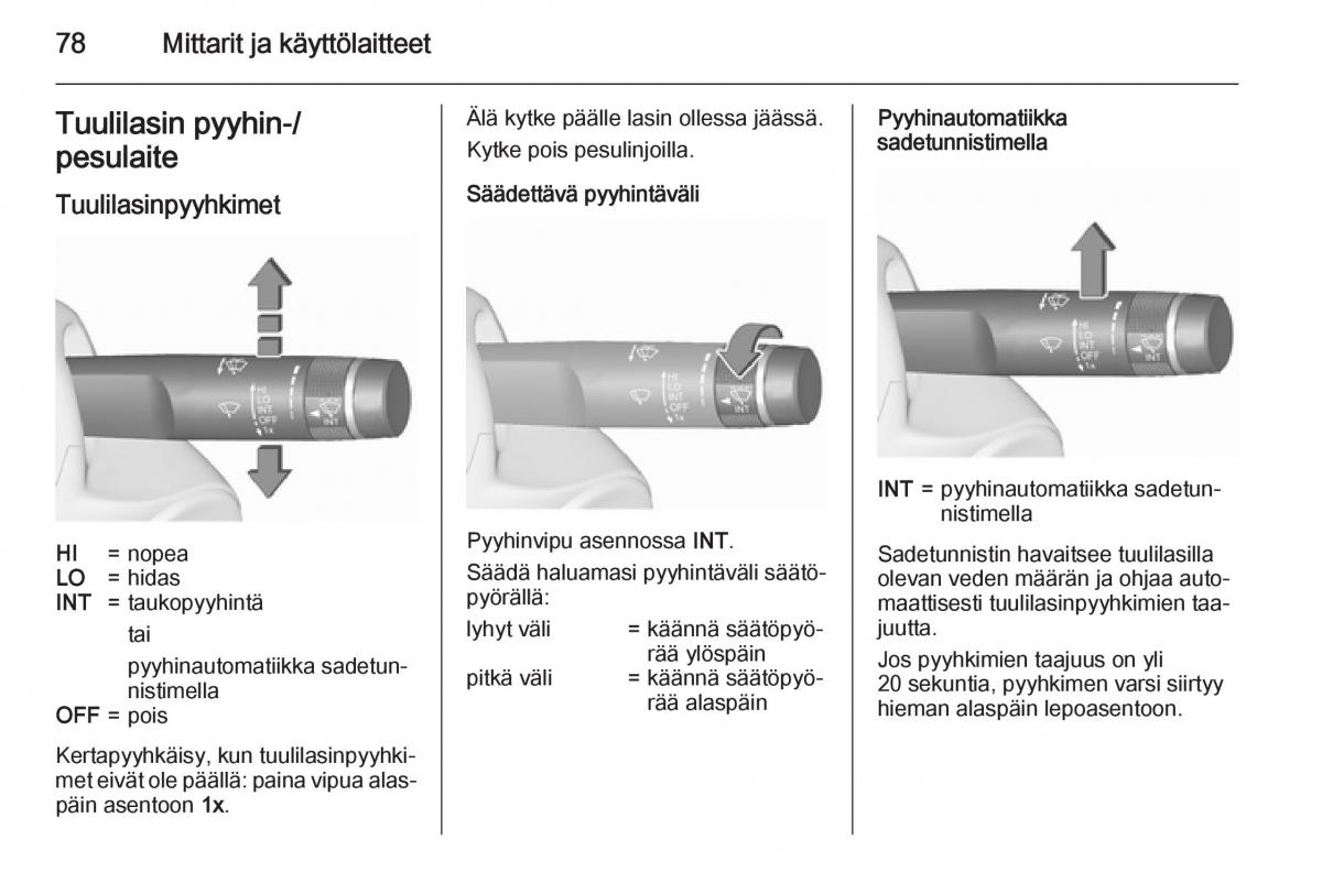 Opel Corsa D omistajan kasikirja / page 80