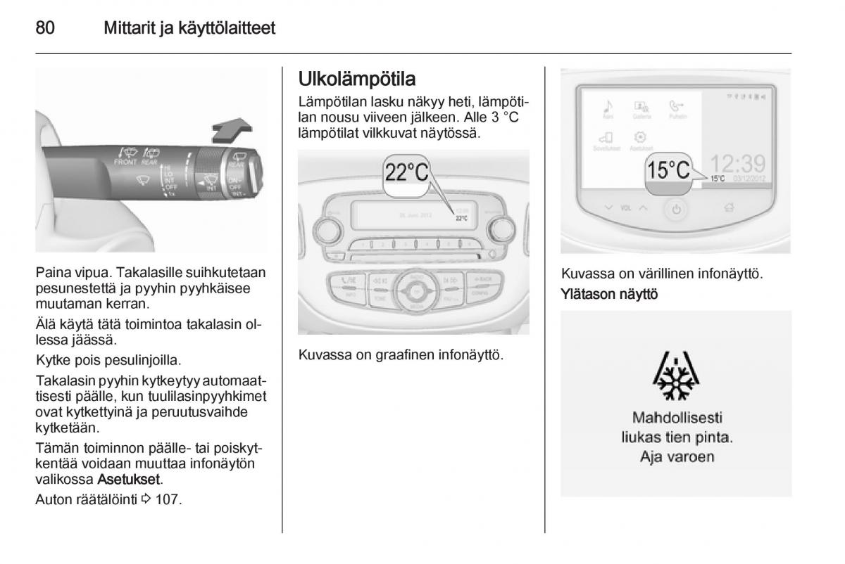 Opel Corsa D omistajan kasikirja / page 82