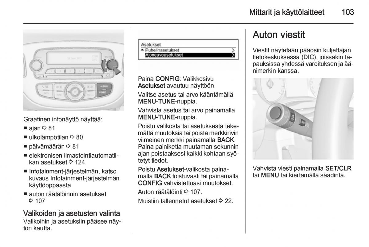 Opel Corsa D omistajan kasikirja / page 105