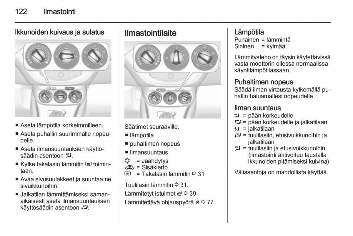 Opel Corsa D omistajan kasikirja / page 124