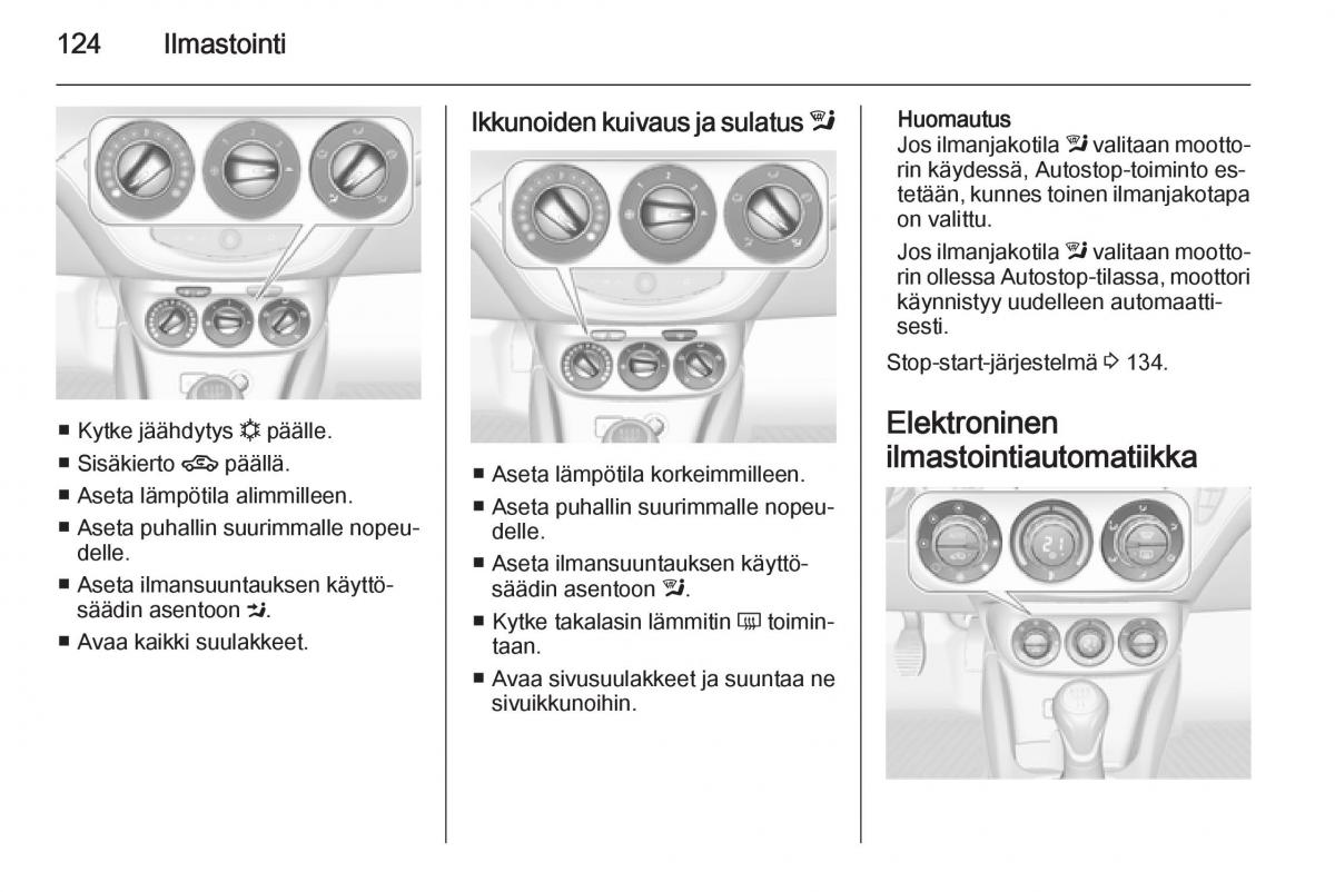 Opel Corsa D omistajan kasikirja / page 126