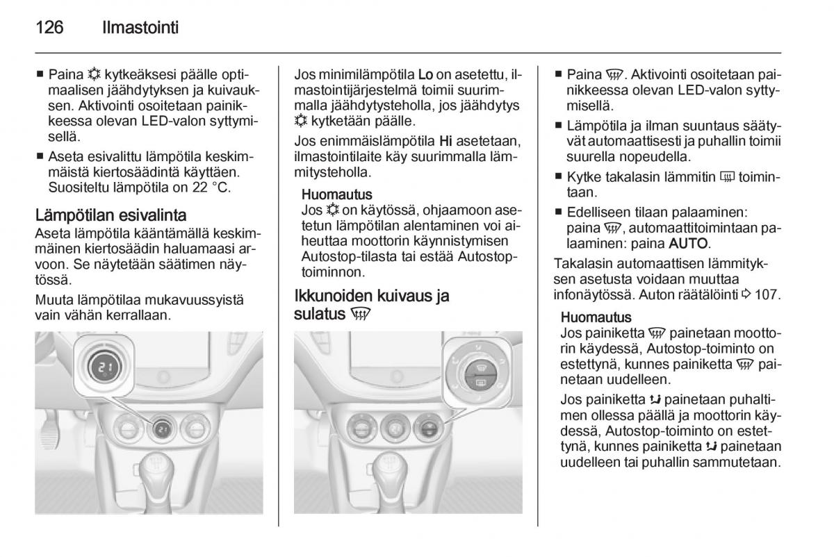 Opel Corsa D omistajan kasikirja / page 128