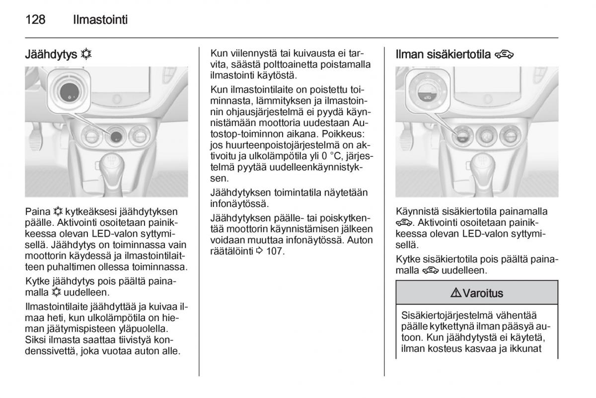 Opel Corsa D omistajan kasikirja / page 130