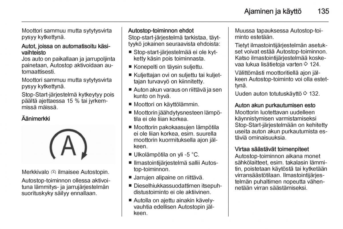 Opel Corsa D omistajan kasikirja / page 137