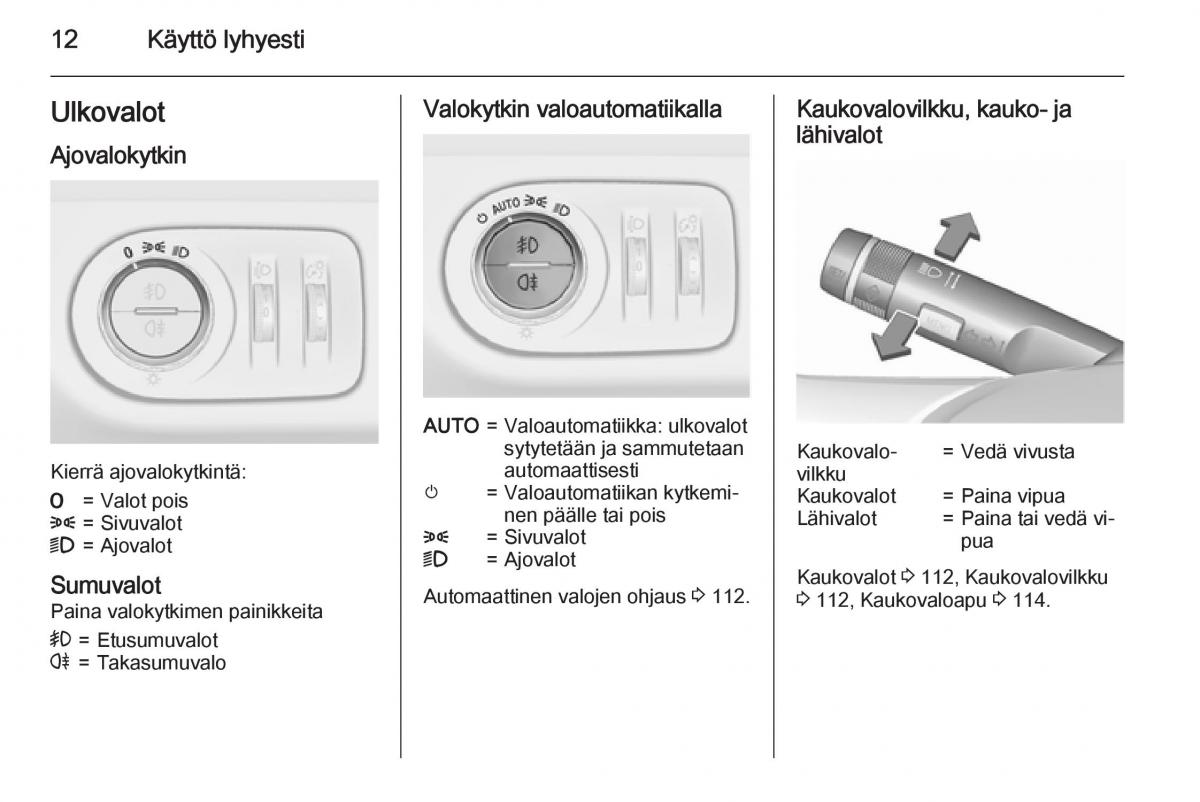 Opel Corsa D omistajan kasikirja / page 14