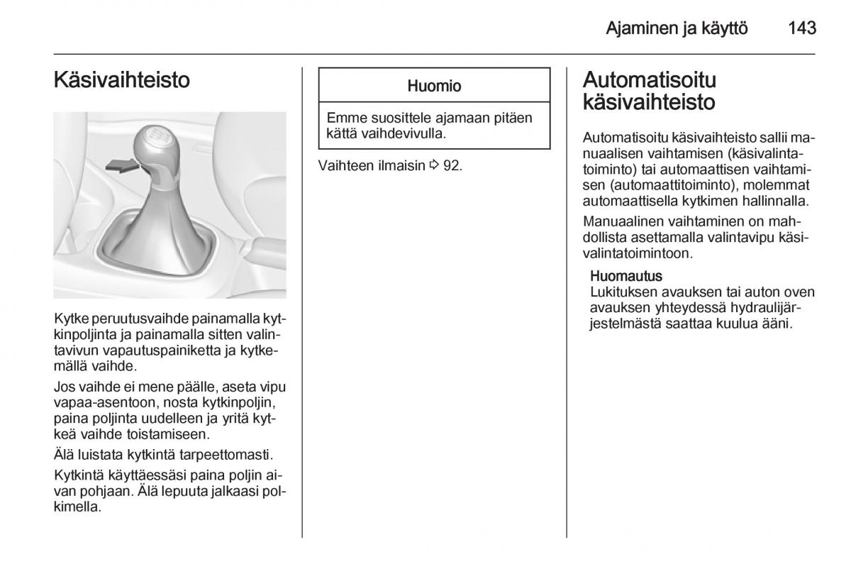 Opel Corsa D omistajan kasikirja / page 145