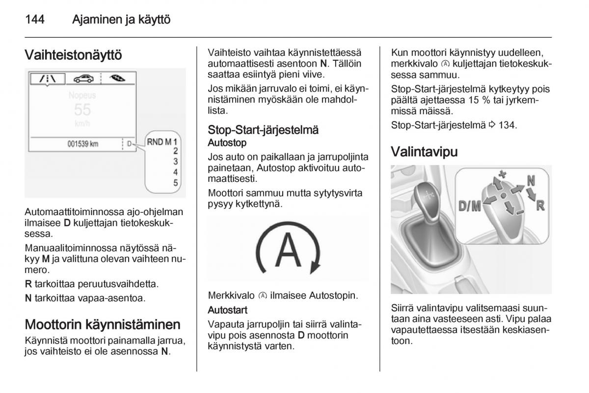 Opel Corsa D omistajan kasikirja / page 146