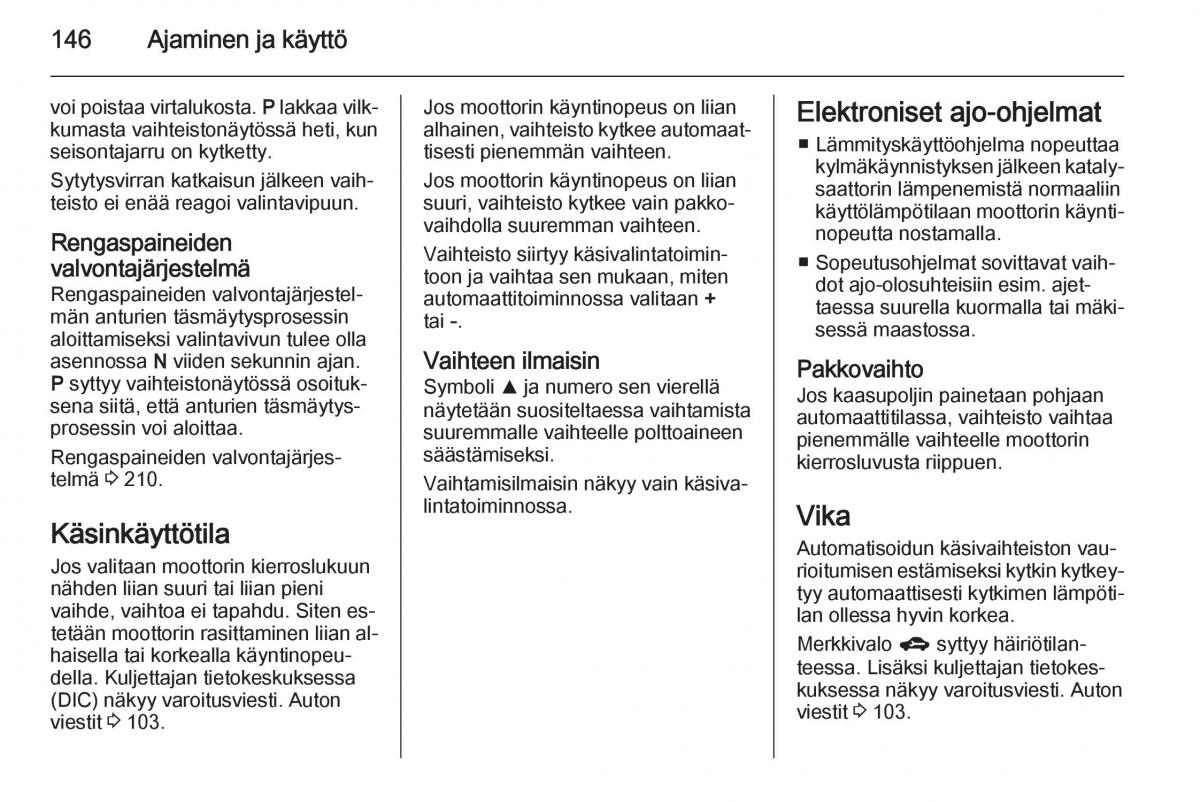 Opel Corsa D omistajan kasikirja / page 148