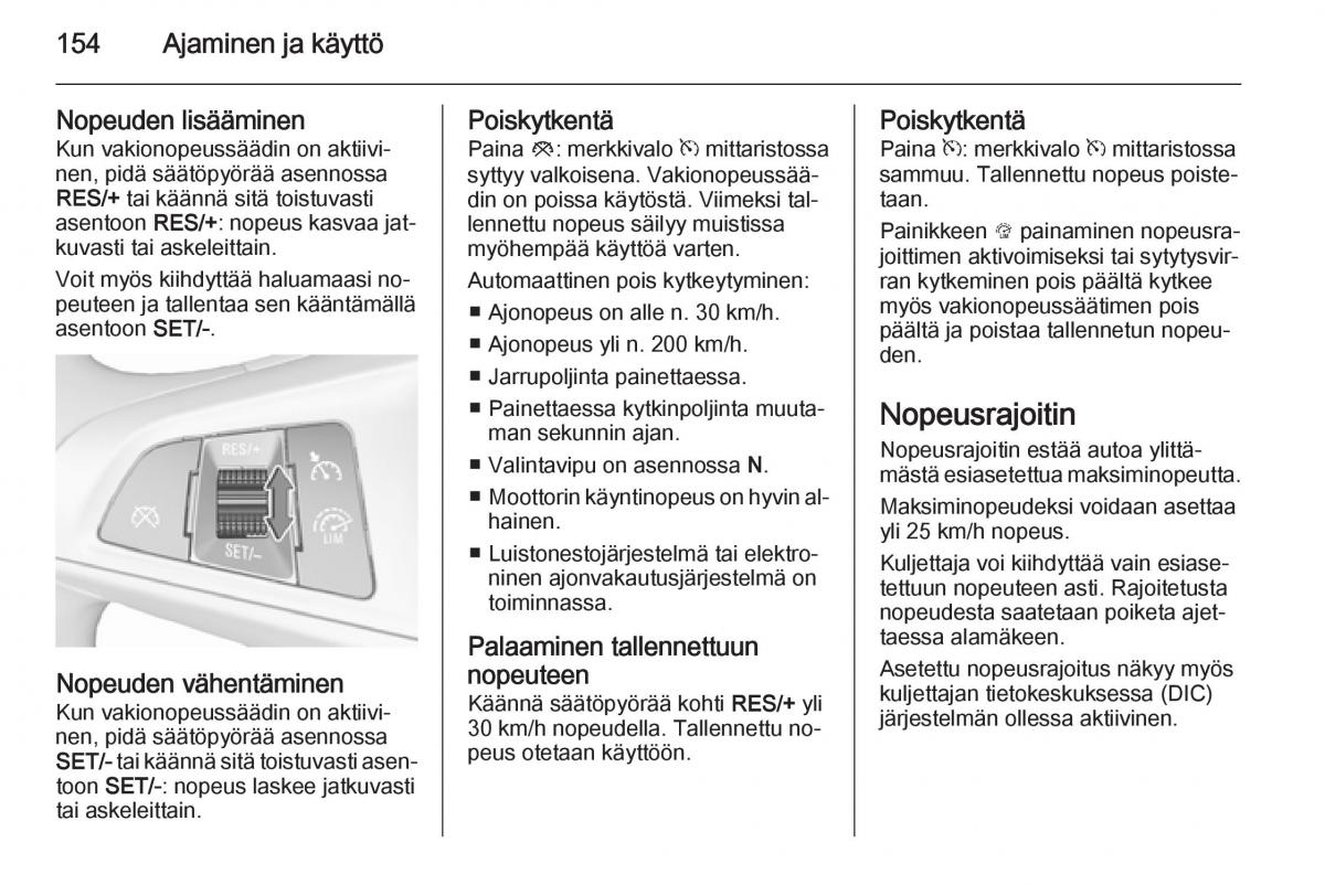 Opel Corsa D omistajan kasikirja / page 156