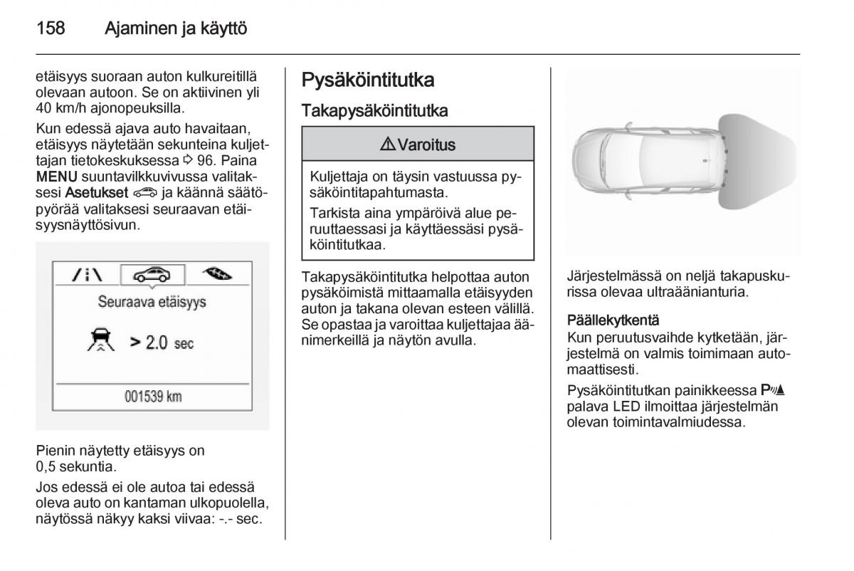 Opel Corsa D omistajan kasikirja / page 160