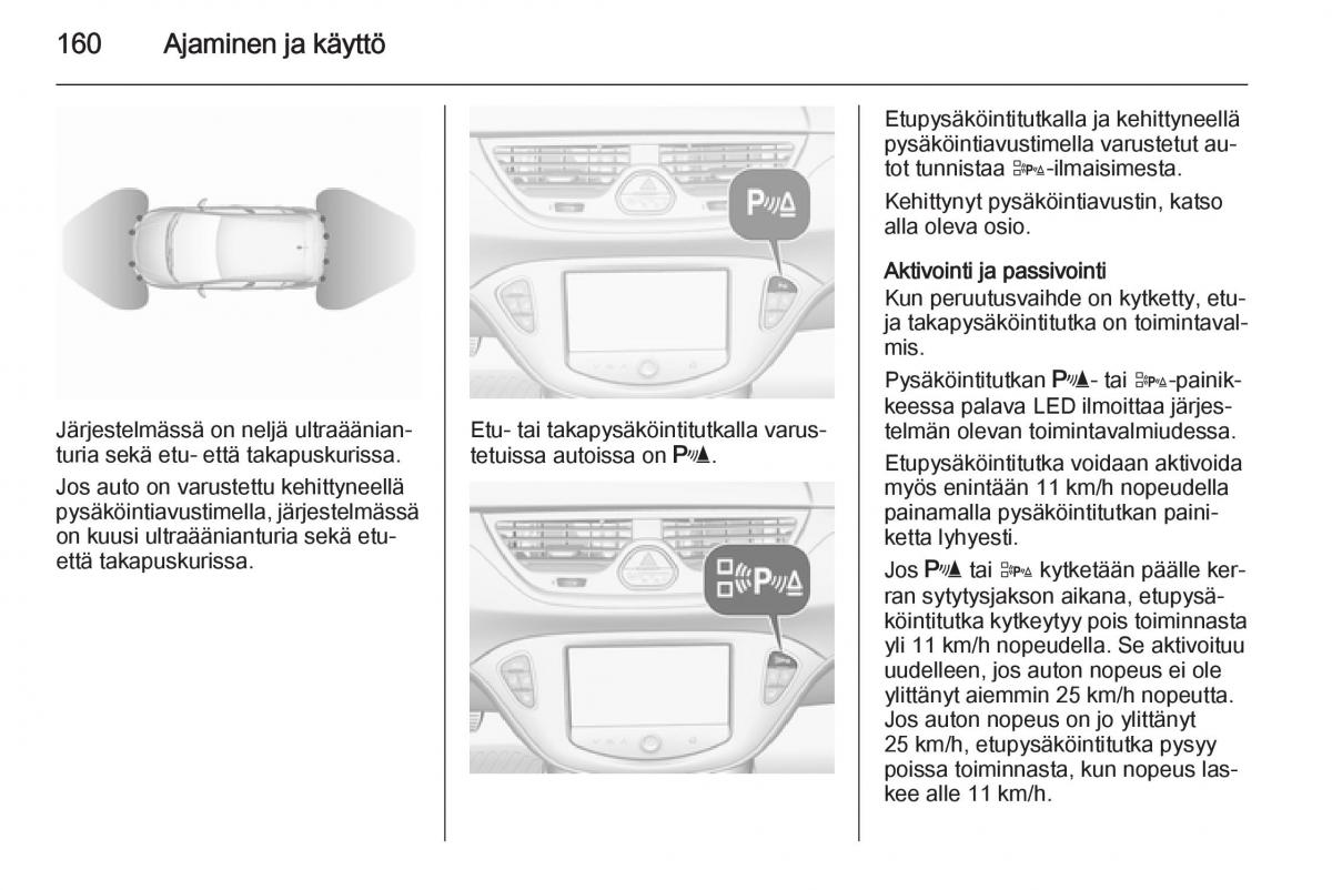 Opel Corsa D omistajan kasikirja / page 162