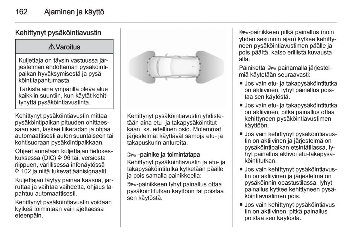 Opel Corsa D omistajan kasikirja / page 164