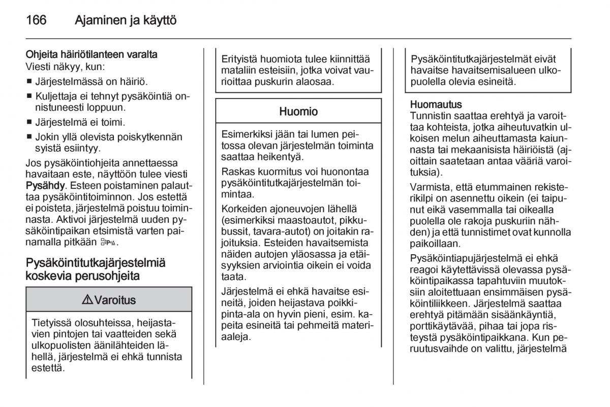 Opel Corsa D omistajan kasikirja / page 168