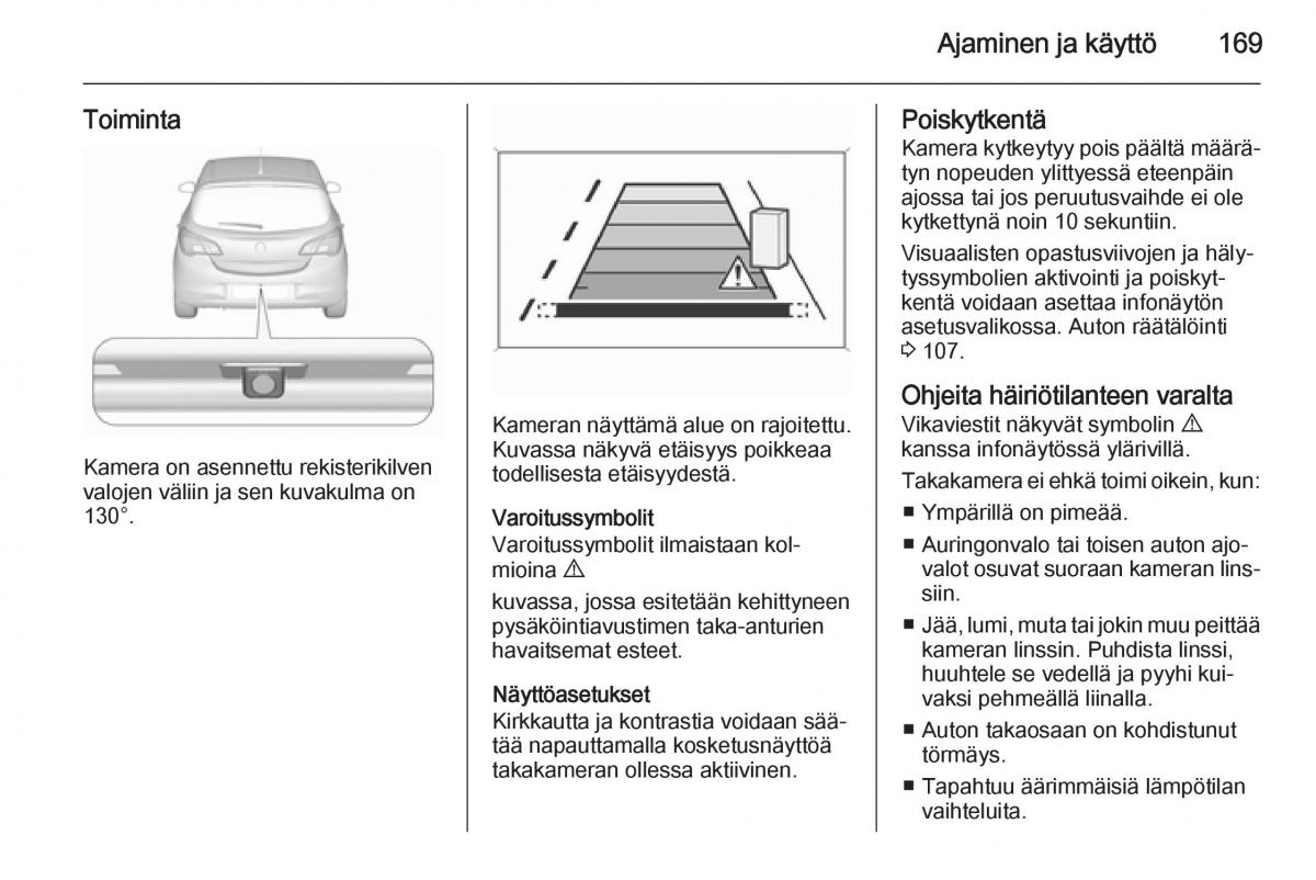 Opel Corsa D omistajan kasikirja / page 171