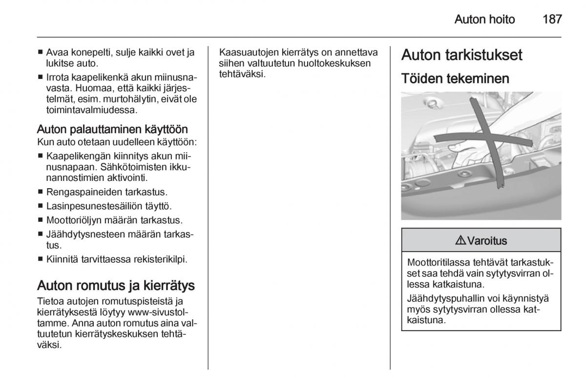 Opel Corsa D omistajan kasikirja / page 189