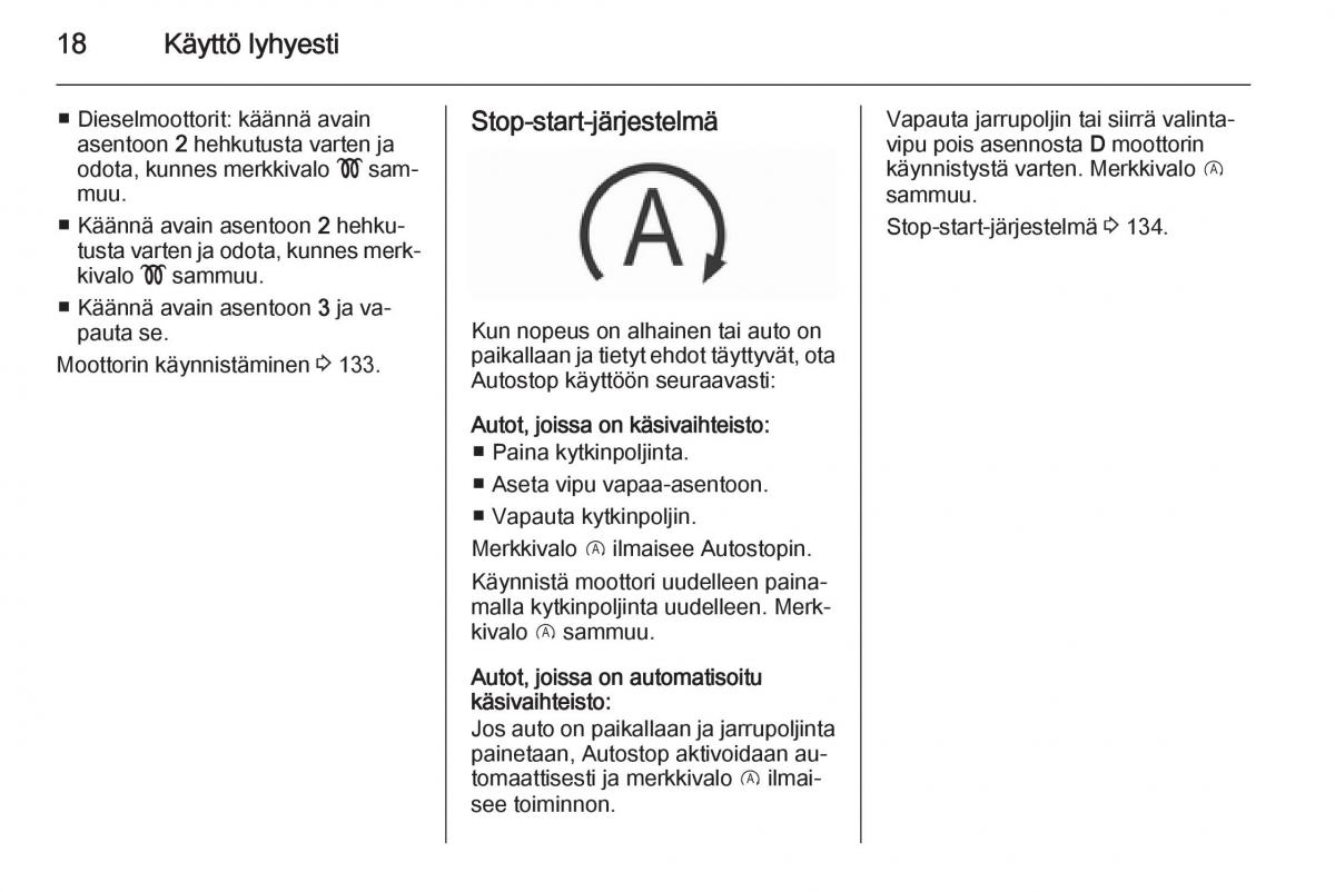 Opel Corsa D omistajan kasikirja / page 20