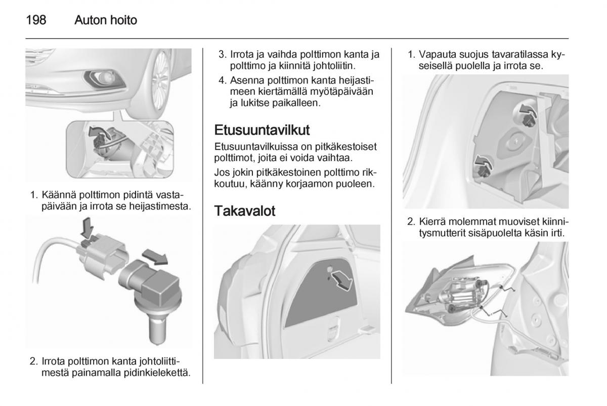 Opel Corsa D omistajan kasikirja / page 200