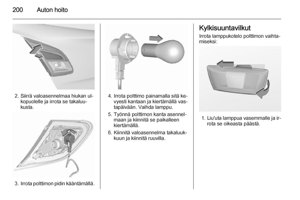 Opel Corsa D omistajan kasikirja / page 202